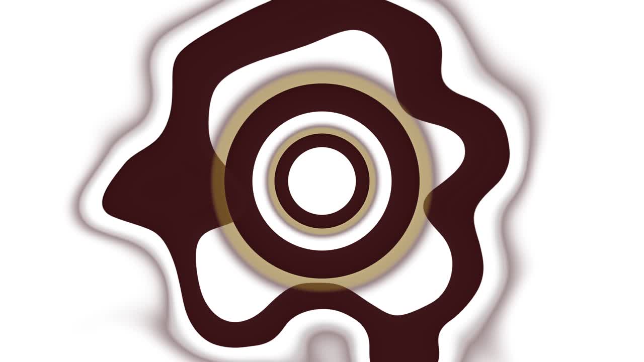 추상적인 서클 그라디언트 액체 파동 배경