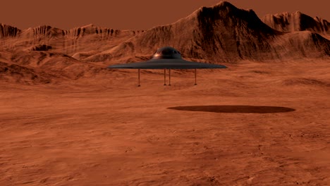 el ufo ha aterrizado.