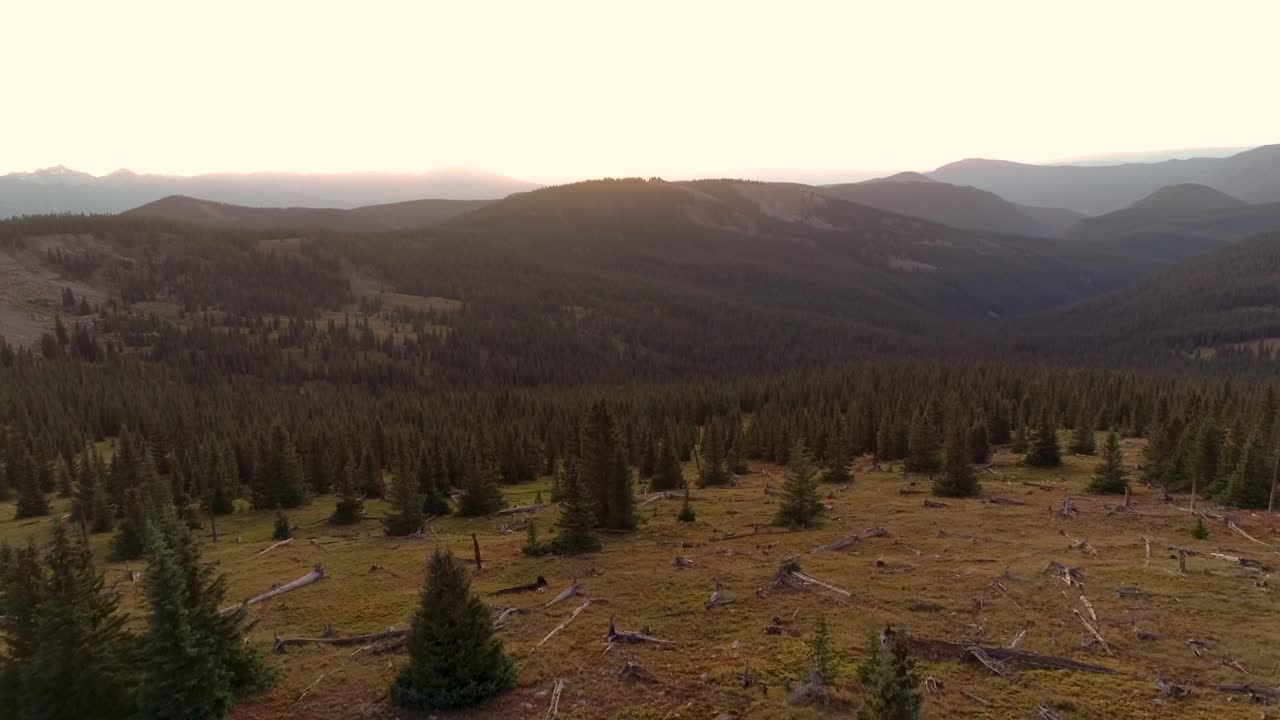 tarde en la noche en el desierto de la sartén