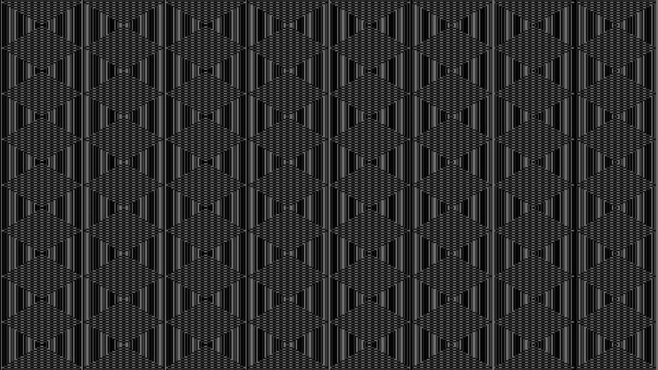 A monochrome geometrical pattern motion graphic