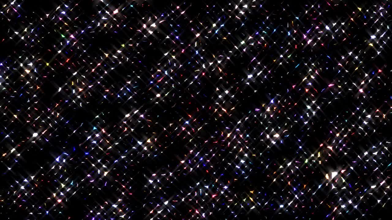 3d 빛나는 밝은 선은 검은 바탕에 파동 움직임을 설정, 컬러 전체