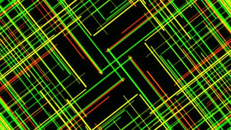 abstract neon lines pattern