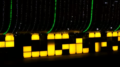glowing bokeh