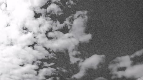 forming clouds over textured gray background, creating dynamic animation scene