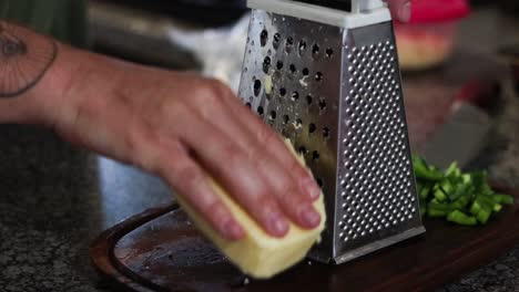 grating cheese for cooking