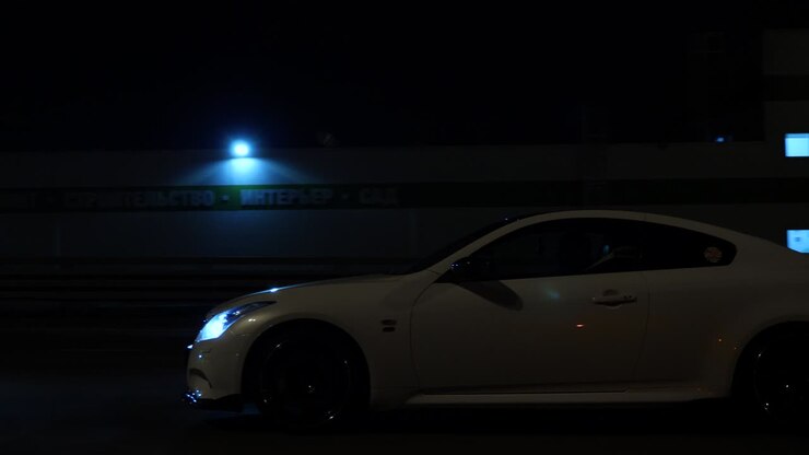 Car at night