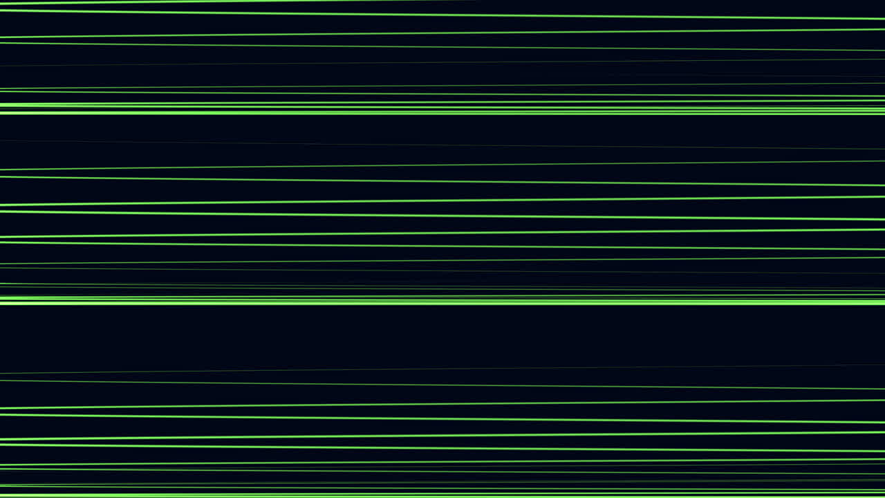검은 바탕에 다재다능하고 역동적인 녹색 사각형 패턴