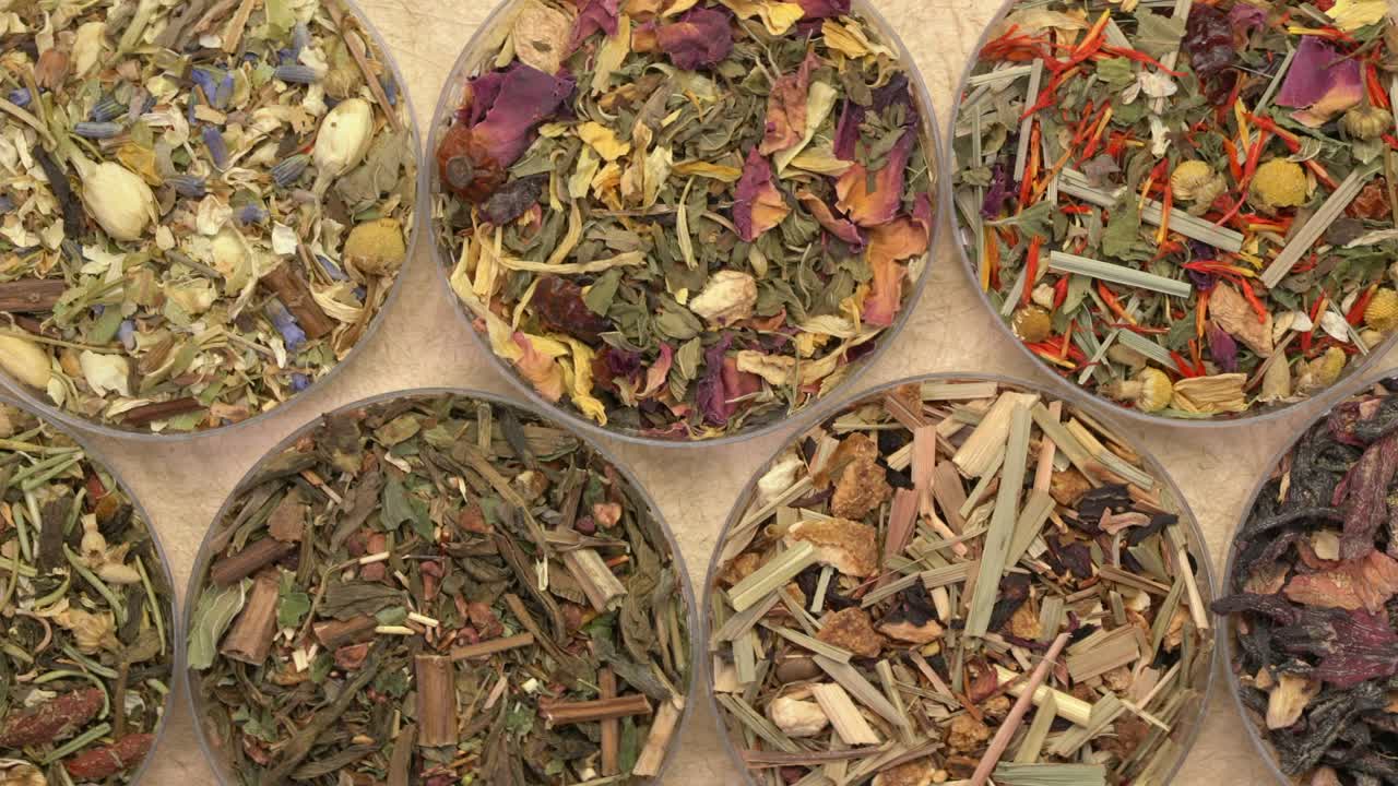 중국 약초 차 플러, 오버헤드 슬라이더 팬