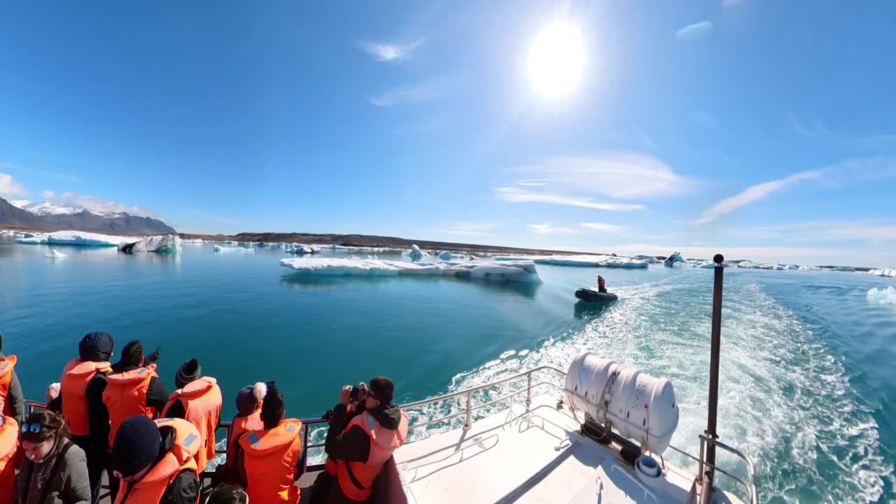 Experiencing the serene charm of Iceland's winter wonderland, with its snow-capped mountains and ever-changing sky, is a truly breathtaking sight for all travelers.