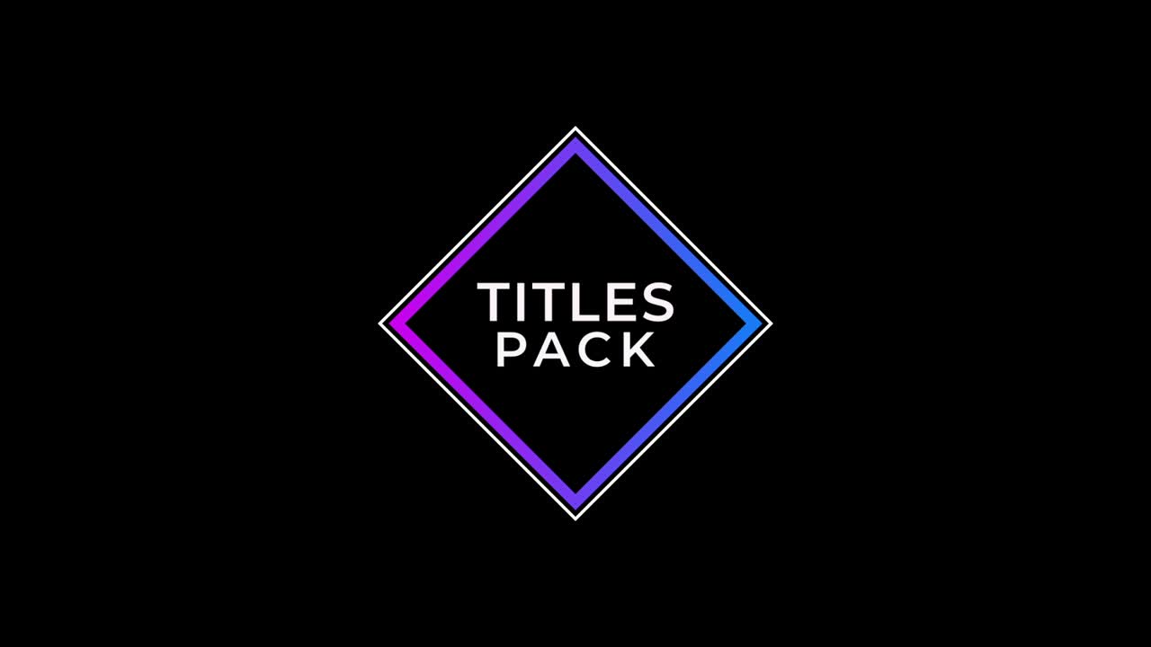10 bright gradient titles to enhance ads, videos, or presentations—just pick a color and render!
