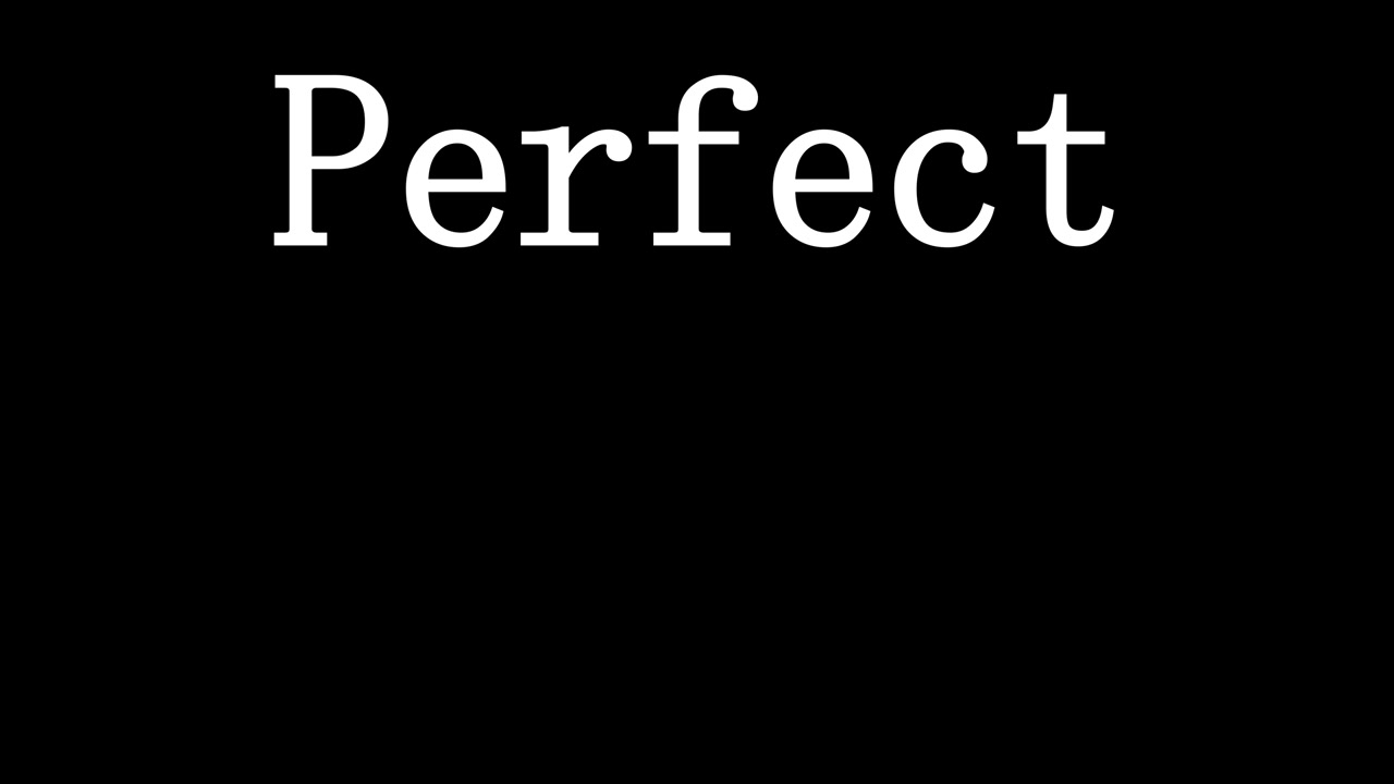 Perfect text animation message motion graphics
