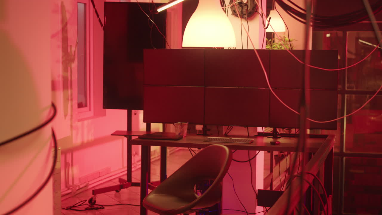 Hackers in a cybersecurity office