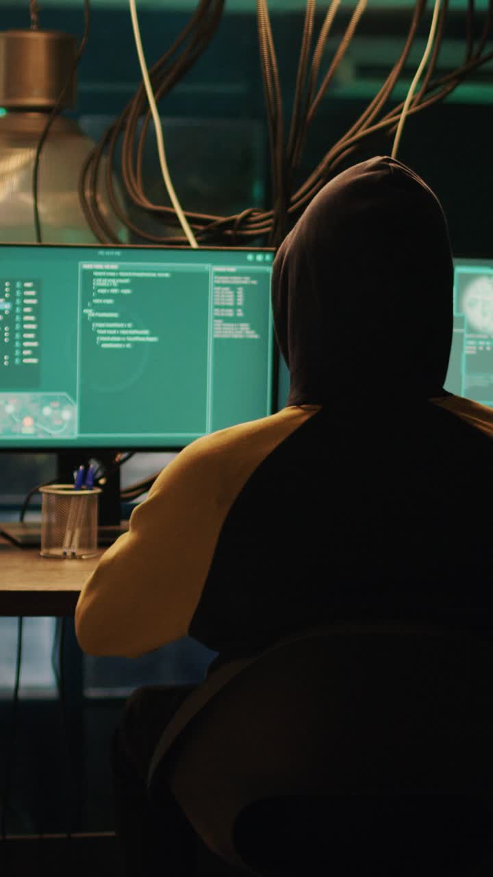 Vertical video: Hackers using network vulnerability to exploit security server
