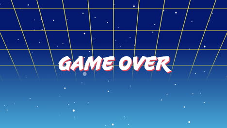 game over sign