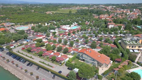 Aerial-view-Peschiera-town-on-waterfront-of-Lake-Garda-in-Italy