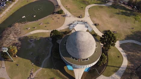 Galileo-Galilei-Planetary-In-Tres-De-Febrero-Park,-Buenos-Aires