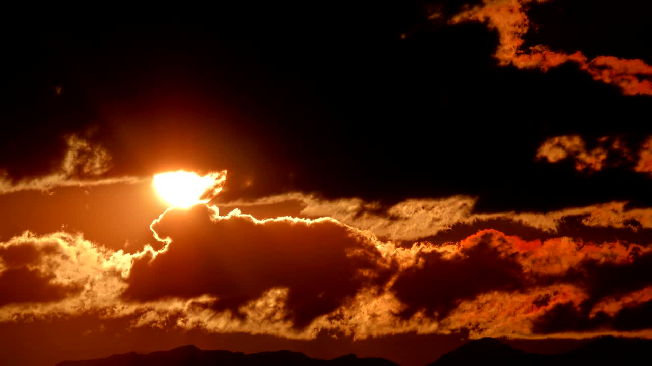 골드 파노라마 선 타임 스 4k