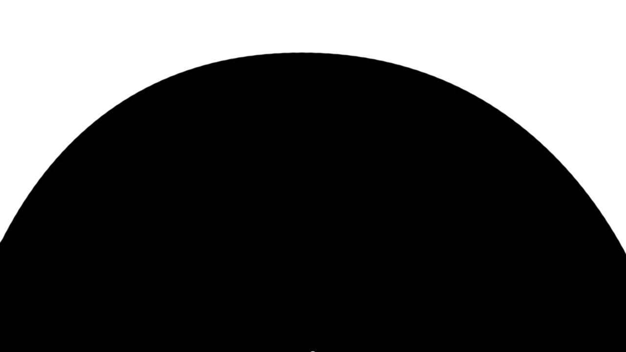 Animazione di transizione grafica astratta in bianco e nero