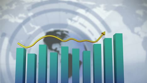 Diagramm-Mit-Sich-ändernden-Statistiken