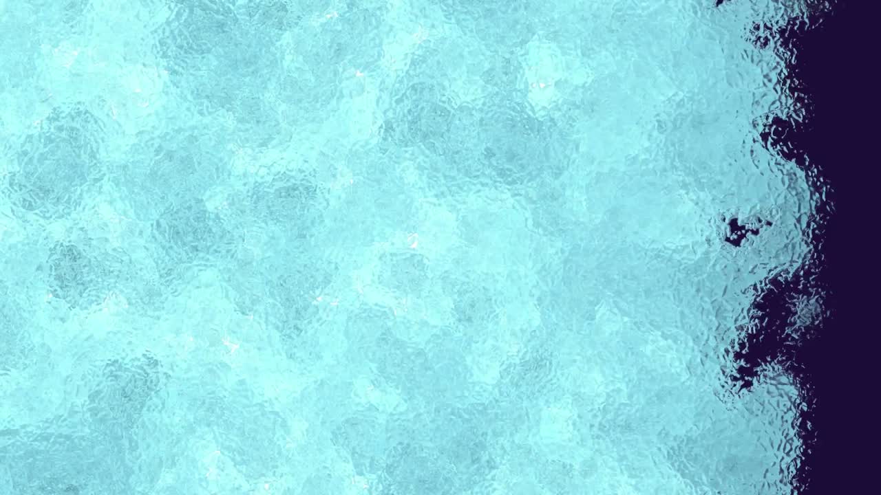 animación de efecto de textura de congelación contra fondo azul con espacio de copia.