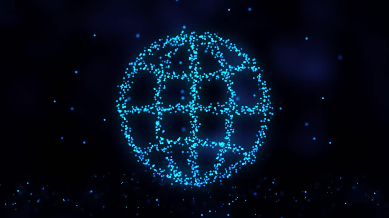 Glowing Abstract Sphere/Globe