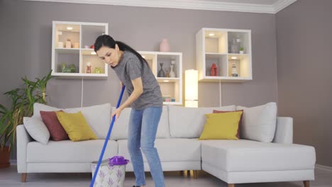 The-cleaning-woman.