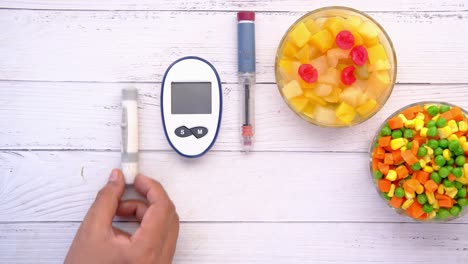 diabetes management with healthy fruits and vegetables