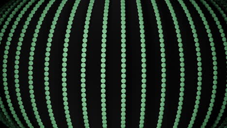 abstract green sphere pattern