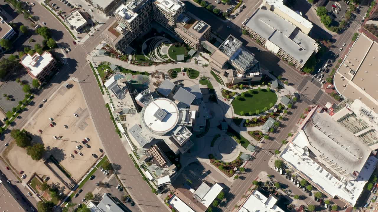 Rotating aerial over Jack's Urban Meeting Place