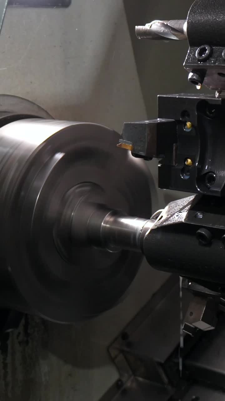 CNC Lathe Metal Cutting Process