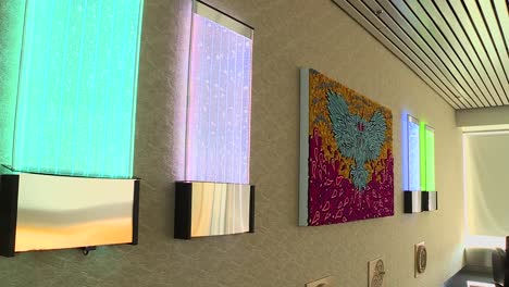 empty sensory room for autistic children