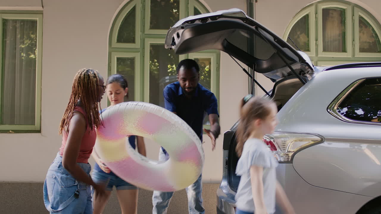 Family Packing for a Road Trip