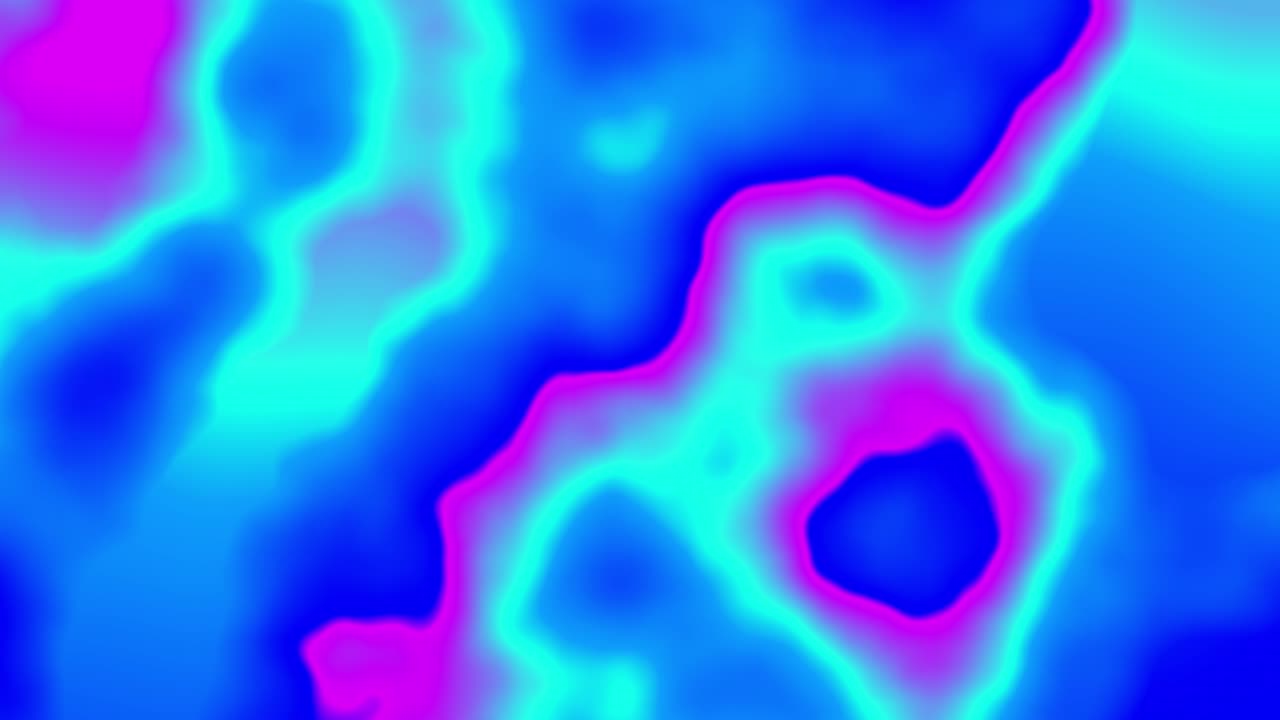 초현실적인 네온 수채화 선 파동 텍스처 배경