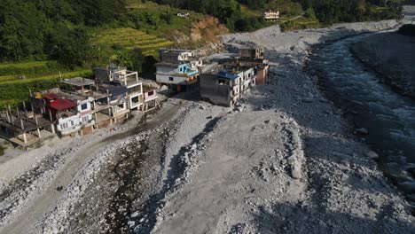 flash flood and landslide occurred in helambu nepal