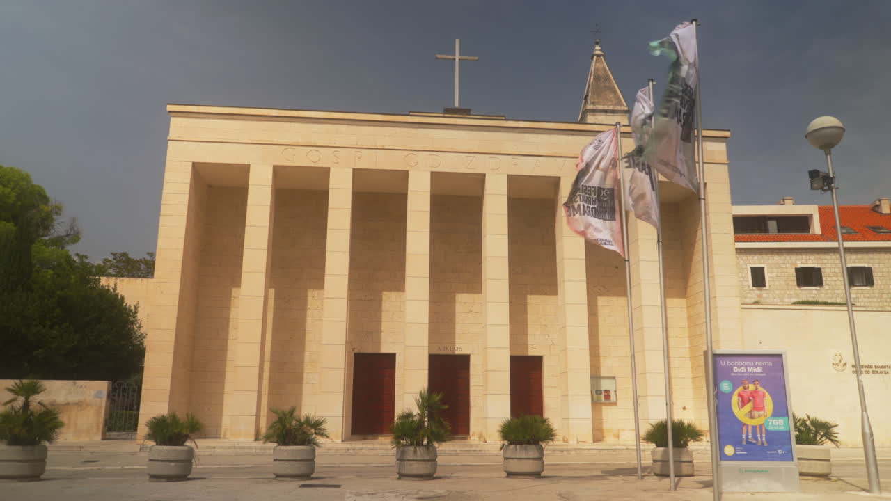 Franjevacka church samostan Gospe od zdravlja, Split, Croatia.