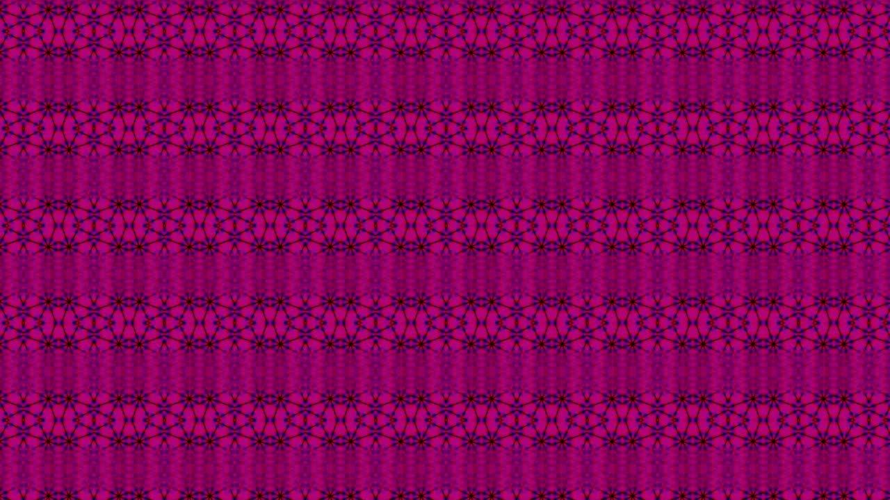 Casual ornamental sci-fi psychedelic glittering background. Loop footage