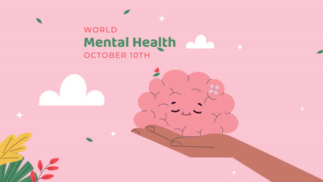 Motion-Graphic-of-Hand-drawn-illustration-for-world-mental-health-day