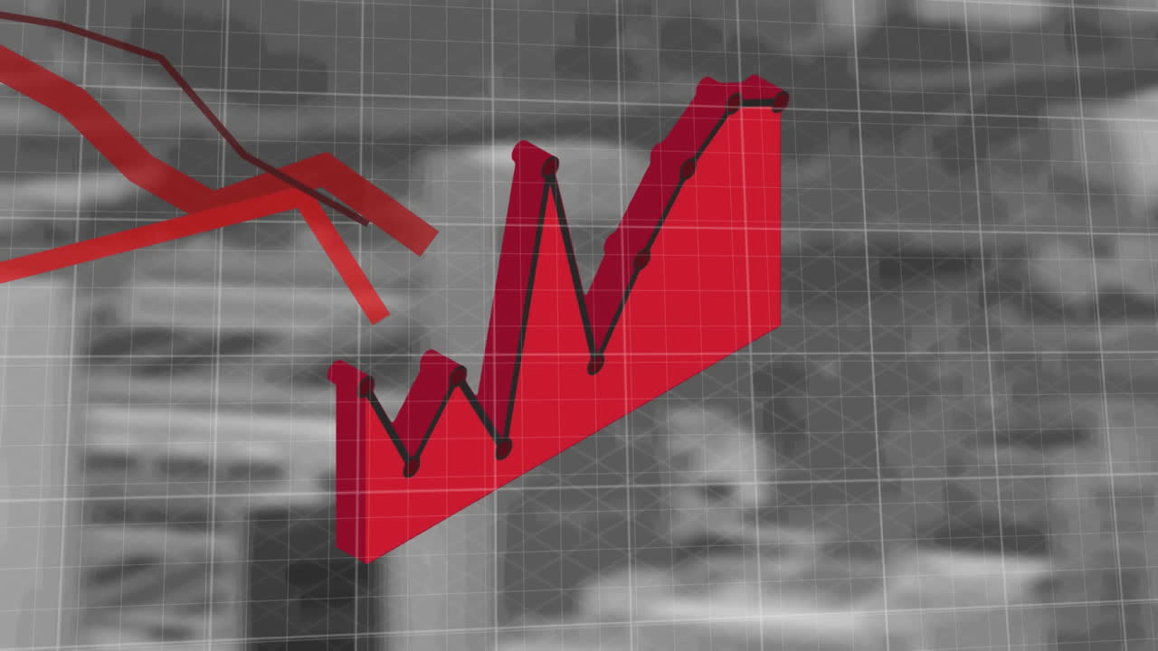 procesamiento de datos estadísticos a través de la red de red contra el paisaje urbano en segundo plano
