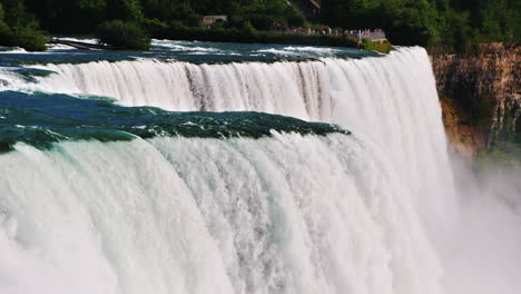 niagara falls view from the american coast - the crushing force of nature