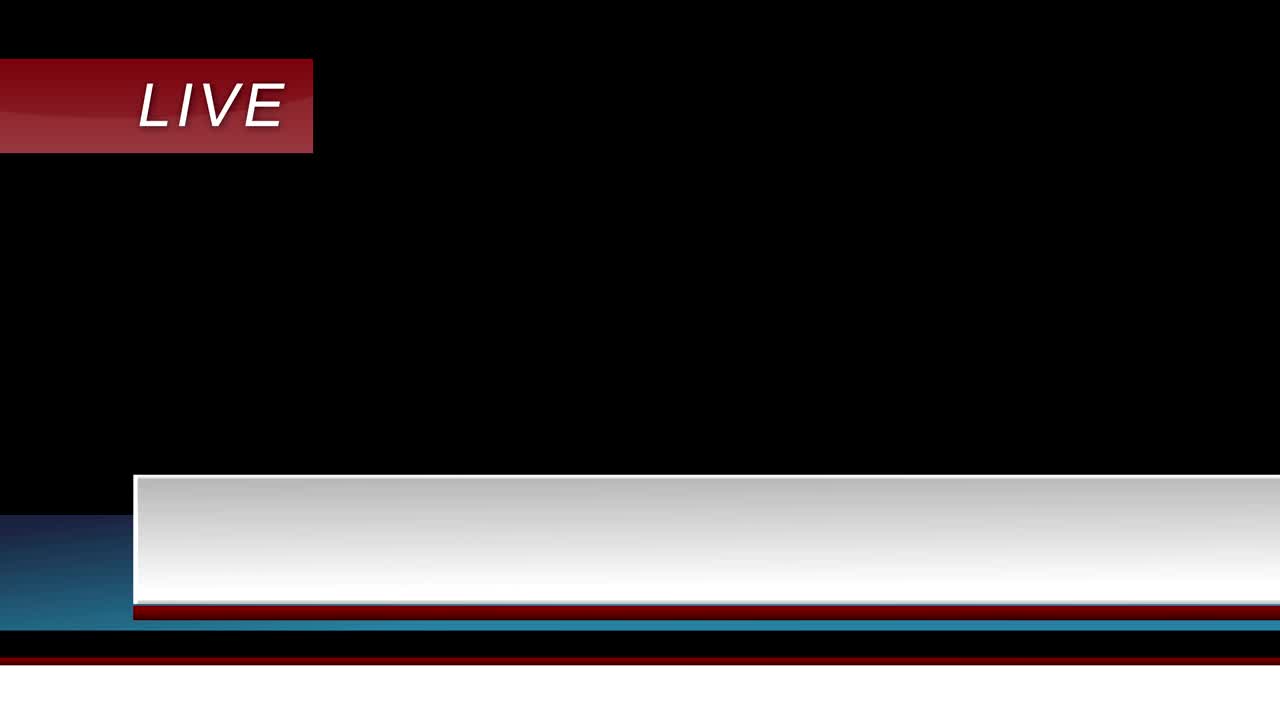 블랙을 통해 생방송을 위한 일반적인 루핑 뉴스 배경