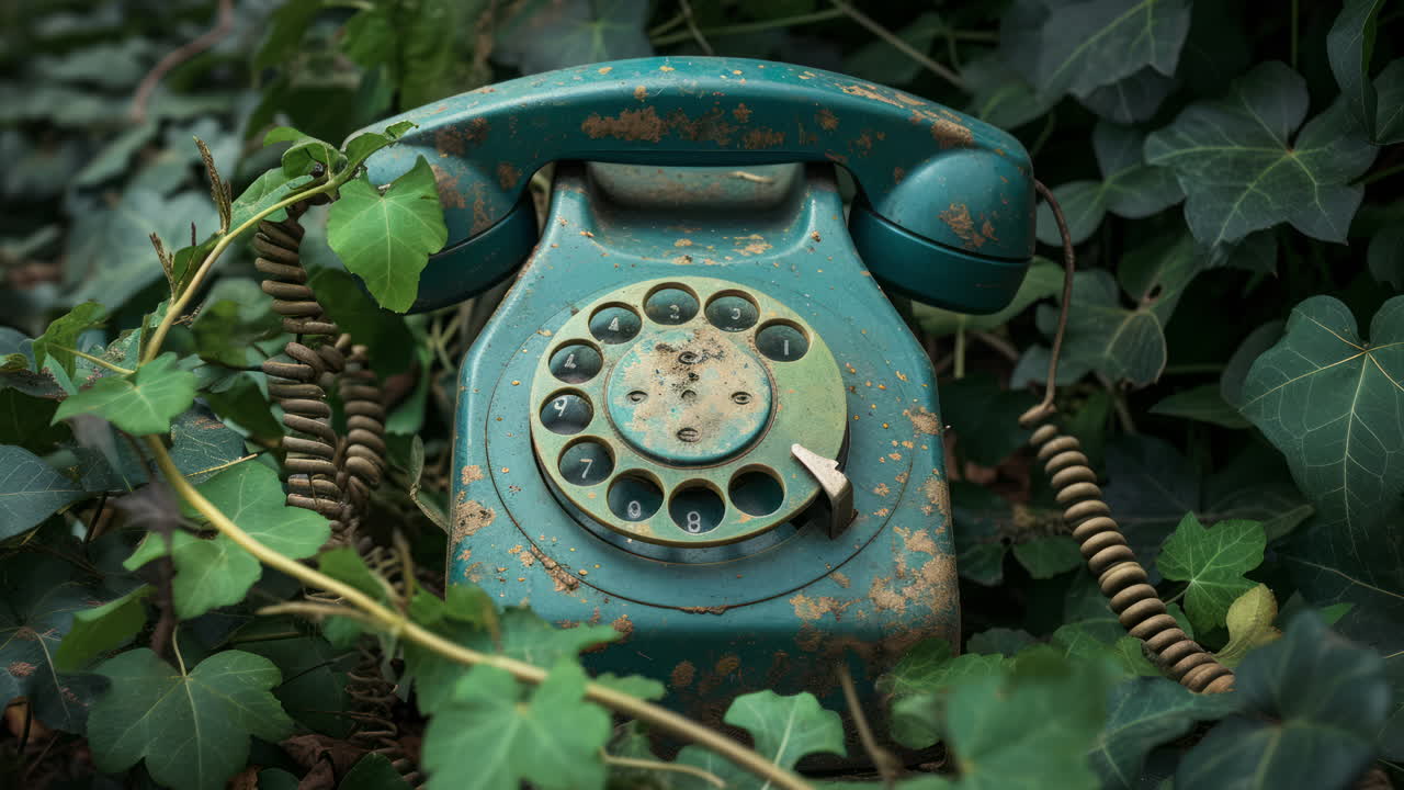 레트로 로터리 전화