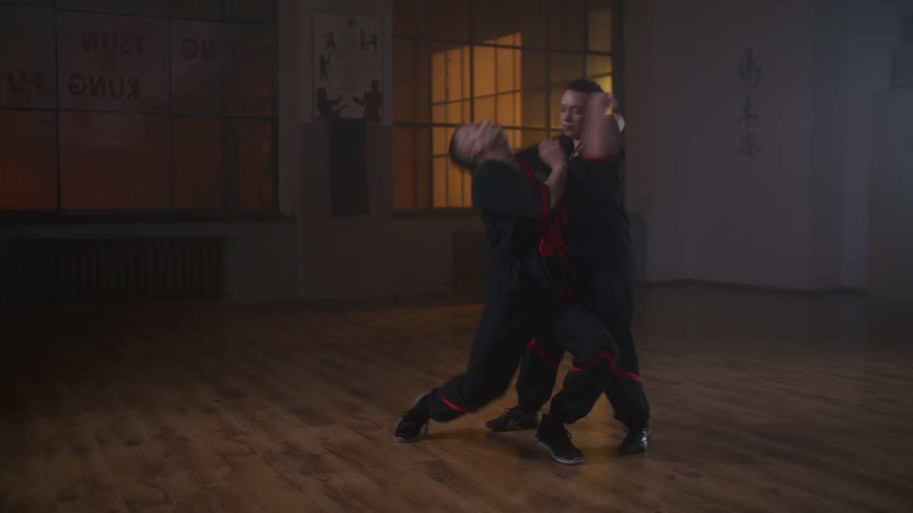 Martial Arts Training Session