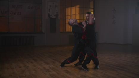 martial arts training session
