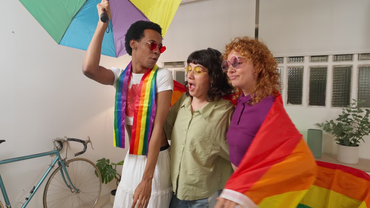 Pride Celebration with Friends