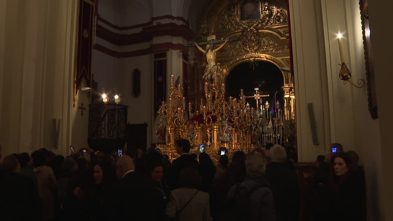 Religious Ceremony in a Church