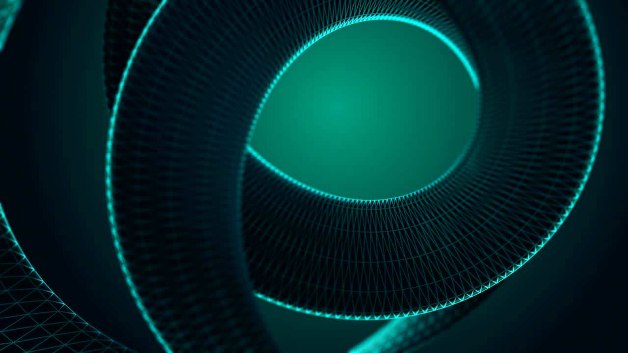 The background of moving 3d object - loopable stock video