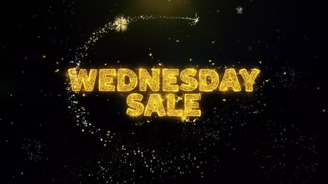 Wednesday Sale Fireworks Promotion