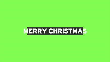 Merry-Christmas-on-green-gradient-color