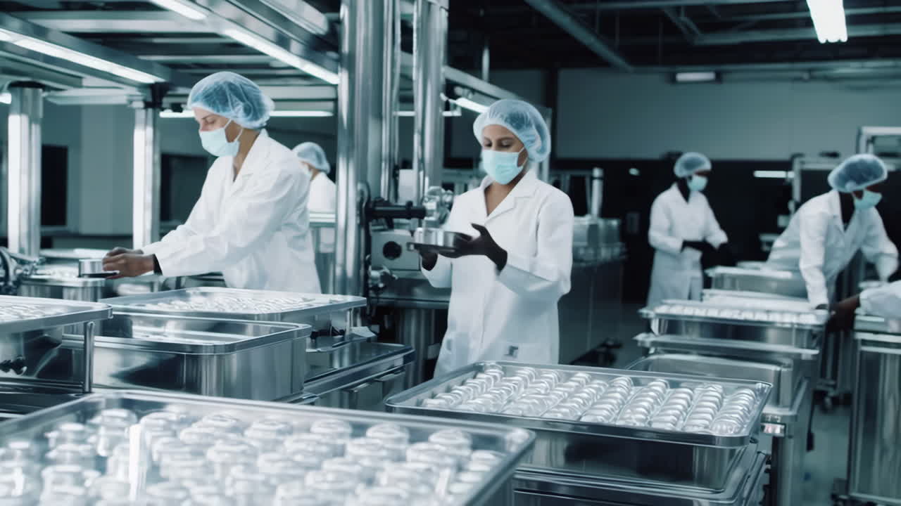 Automated Food/Pharmaceutical Production Line