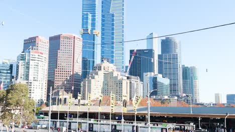 people enjoying a sunny day in melbourne